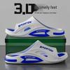 Summer Couple's Trendy White Sandals: Indoor/Outdoor Non-Slip Women's Slippers