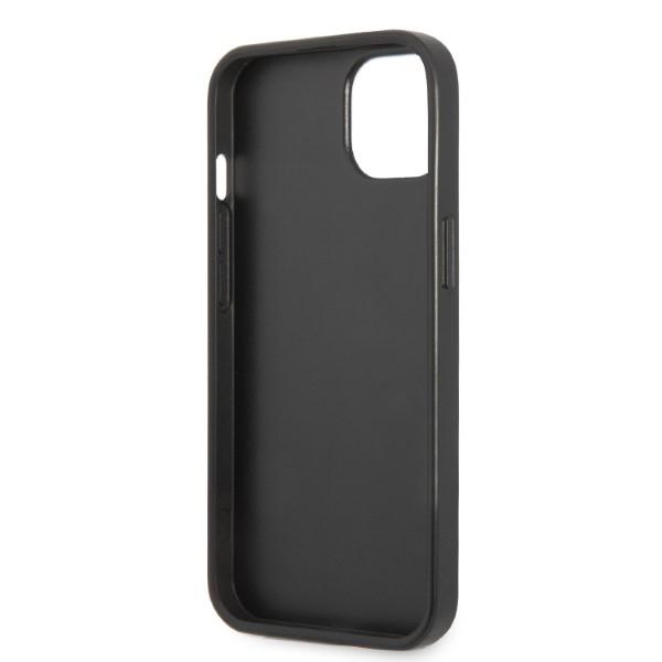 Etui do iPhone 13 mini Karl Lagerfeld Saffiano Czarne