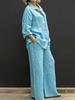 2023 Women's Casual Urban Shirt Set