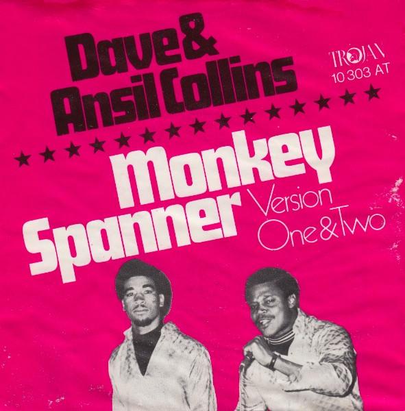 

7inch Record DAVE ANSEL COLLINS Monkey Spanner 10303AT Ariola 1971 Germany Reggae Ska Dub Used