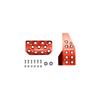 MONSTER SPORT Sport Driving Pedal Covers, Red Anodized, for Swift Sport [ZC33S], Swift [ZC13S/ZC83S], and Other Automatic Transmission Vehicles (ZC33