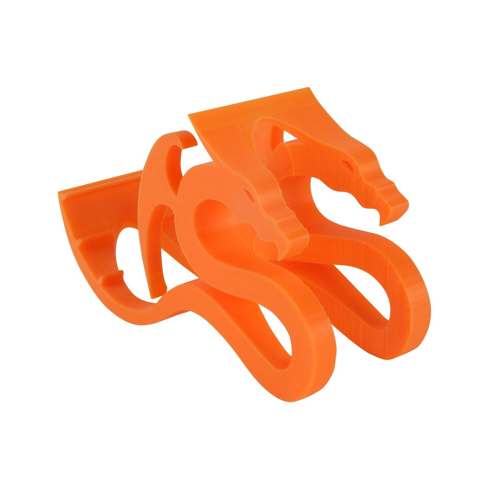 

3D-печатный крутой держатель для телефона с изображением двойного летающего дракона, подходящий для телефонов и планшетов One Size