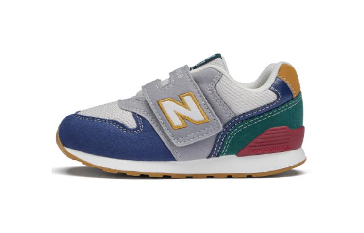 

New Balance NB 996 Mesh Cushioning Breathable Low top Toddler Shoes Gray Cyan Infant And Toddler IZ996JO3 21