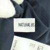 Beauty Products NATURAL BEAUTY BASIC Short Sleeve Long Dress PS Navy Women Used