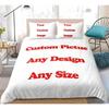 Anime Girls Bedding Set Cells At Work Duvet Cover Pillowcase Cartoon Comforter Cover Set 2/3 Piece Bed Linen Set for Teens Boys