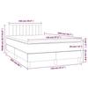 3141418 vidaXL Divan Bed with Mattress Pink 120x200 Cm Velvet