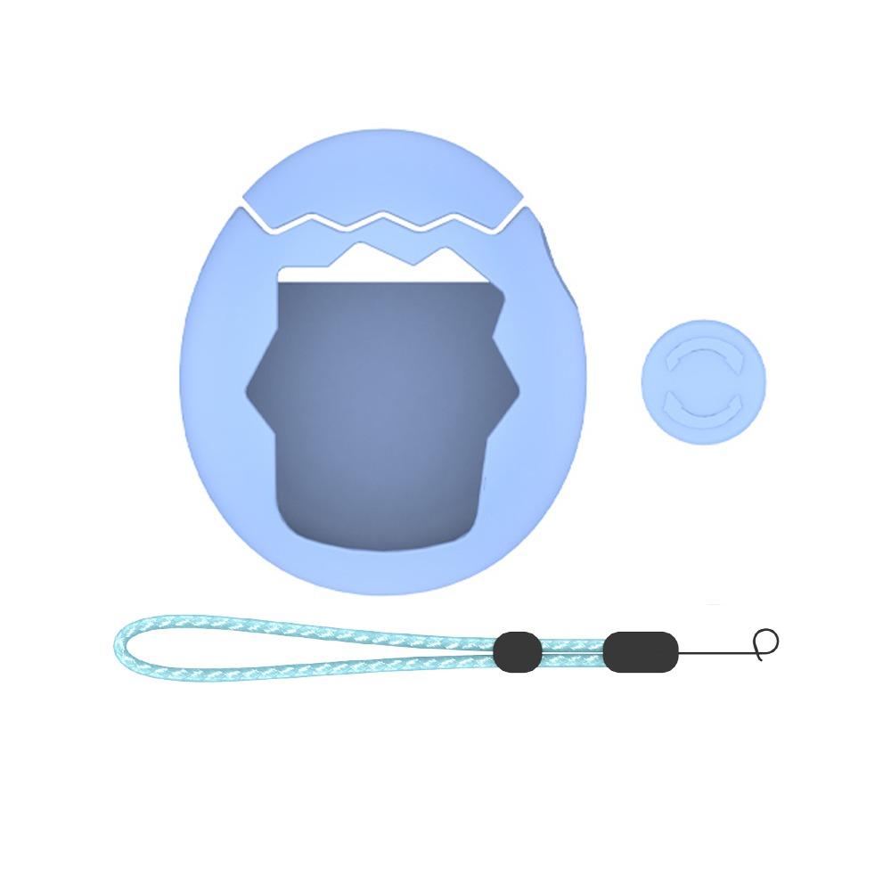 Silicone Games Console Protective Case with Lanyard Full Coverage Skin Cover Sleeve Shockproof for Tamagotchi Paradise