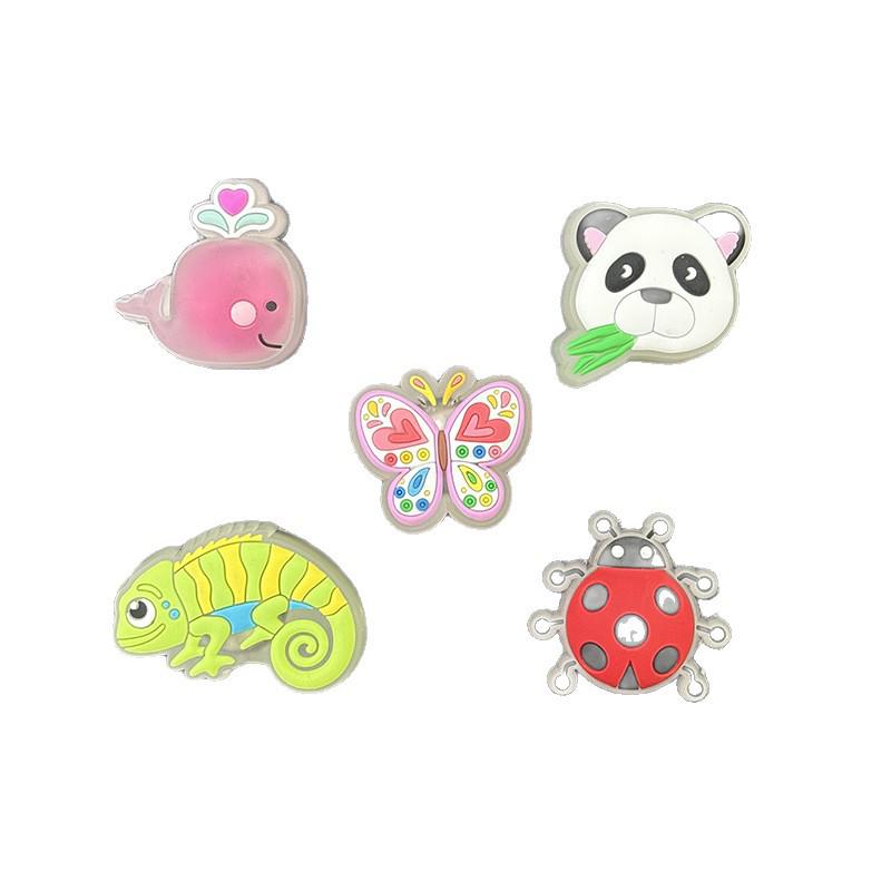 LED Flashing Animal & Insect Shoe Charms for Crocs