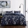 3pcs Boho Bedding Set Striped Geometric Duvet Cover and Pillowcases in Brown Ethnic and Traditional Style Soft Cozy Quilt Covers