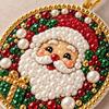 12pcs Christmas Hanging Ornaments Acrylic Board Rhinestone Decoration Set  Fireplace Wreath