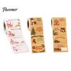 Holiday Present Labels 180PCS/Roll Christmas Label Stickers, Self-Adhesive Tags with to And from Seasonal Gift Box Decor Writing Field, Decorative