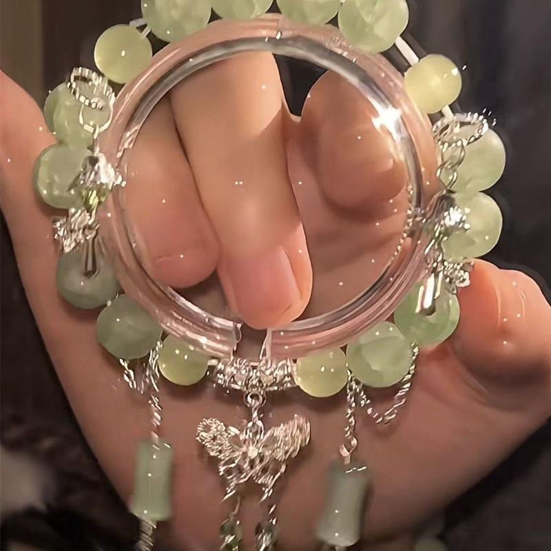 New Chinese-style Derivative Bracelet, Niche Impression High-value Design Student Couple Two Girlfriend Bracelet