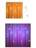 LED Colorful Flashing String & Star Lights - Creative Moon & Warm White Bedroom Decor