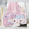 StellaLou Blanket Modern Printed Anime Furry Custom Luxury Plush Blankets Throw Baby Winter Fleece Microfiber Fabric