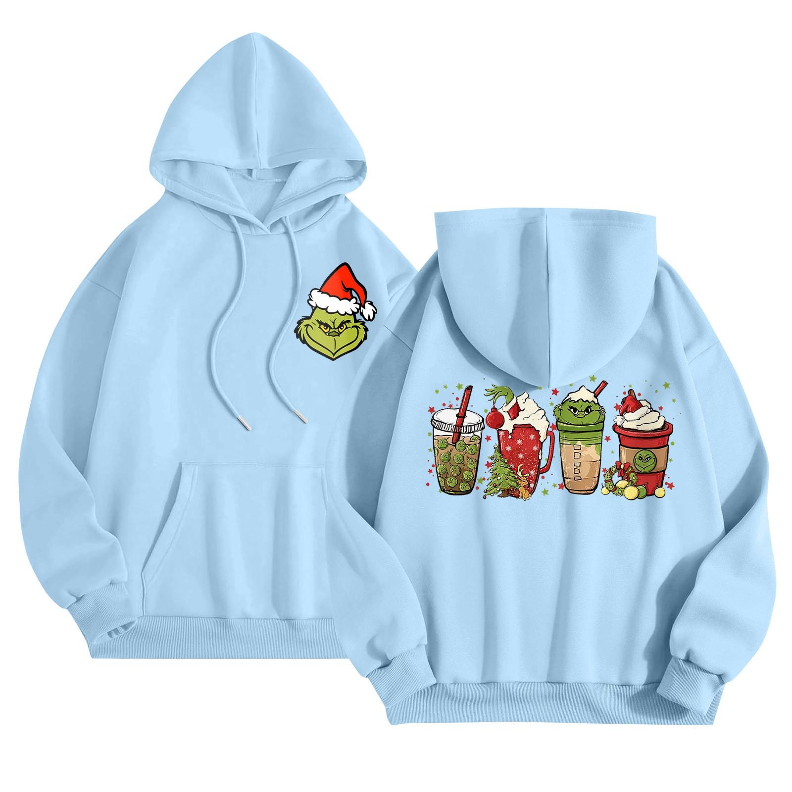 

Женские толстовки с капюшоном, свободные толстовки с длинным рукавом, повседневные пуловеры, толстовки с капюшоном, топы L синий