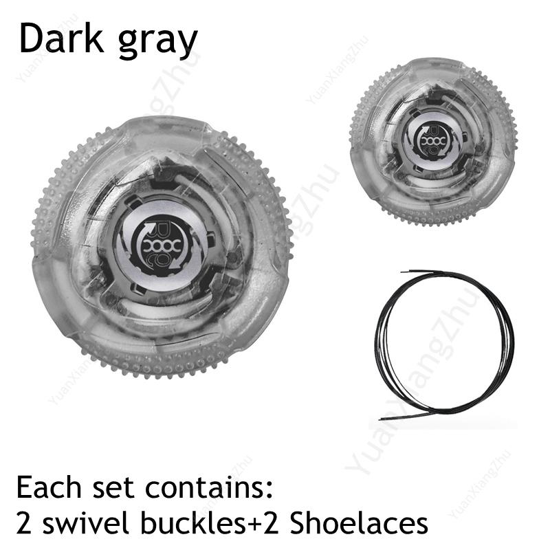 New Automatic Laces Sneakers Swivel Buckle Shoelaces Without Ties Adults Kids Lazy No Tie Shoe Laces Shoe Accessories 1Pair