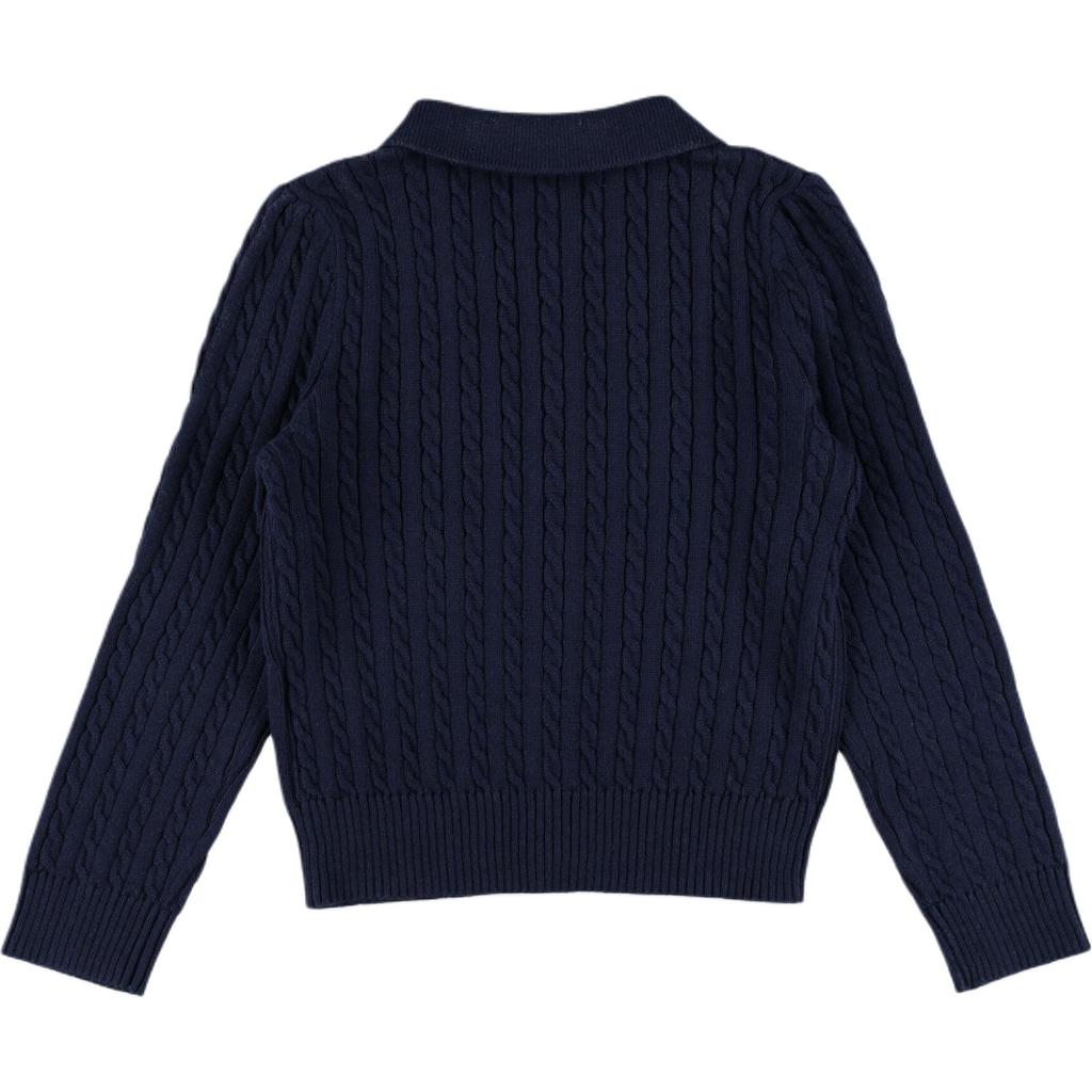 Polo Ralph Lauren Kids  Dress Set Logo Embroidery Long Sleeve Kids Dress Set 950779002