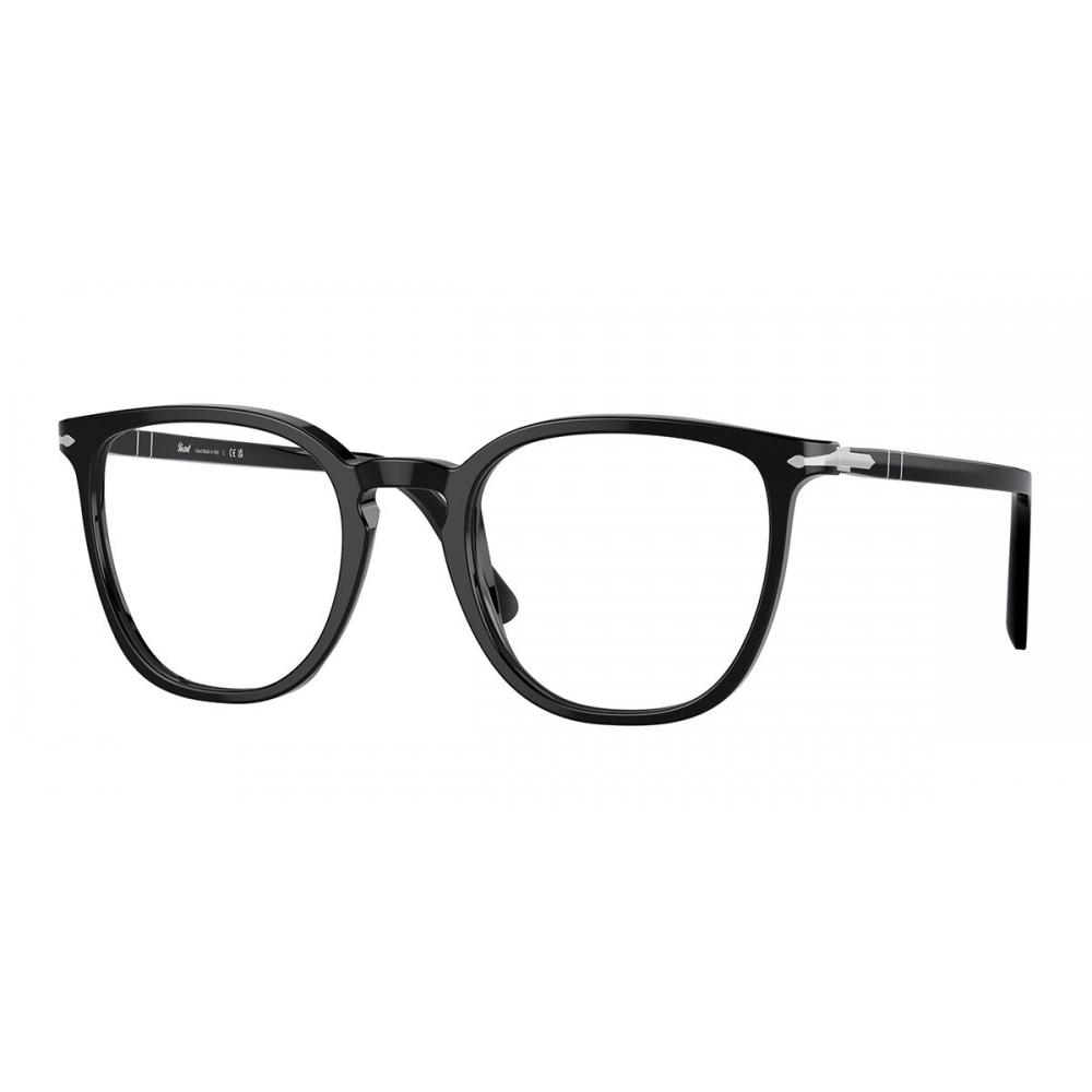

Persol Unisex Eyeglasses Po3338v 95 Black/52-21-145