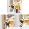 Portachiavi Leone Peluche Giocattolo Morbido Animale Carino Per Bambine Bambini Regalo