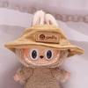 Colgante de Sombrero Labubu de 17cm: Accesorio de Ropa/Llavero/Colgante para Bolso de Hombro/Vaso de Agua