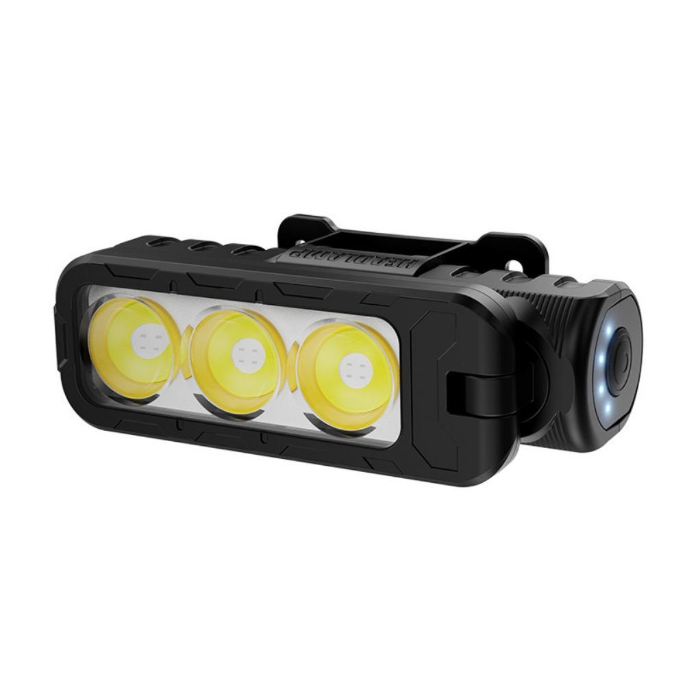 High Bright COB LED Work Light 6 Modes 180° Rotating USB Rechargeable Headlamp 4 Level Dimming Magnetic Base