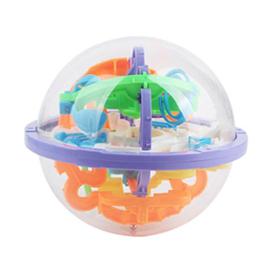 Space Maze Ball Develop Observation Ability 3D Plastic Space Ball Bearing Maze Game for Kids