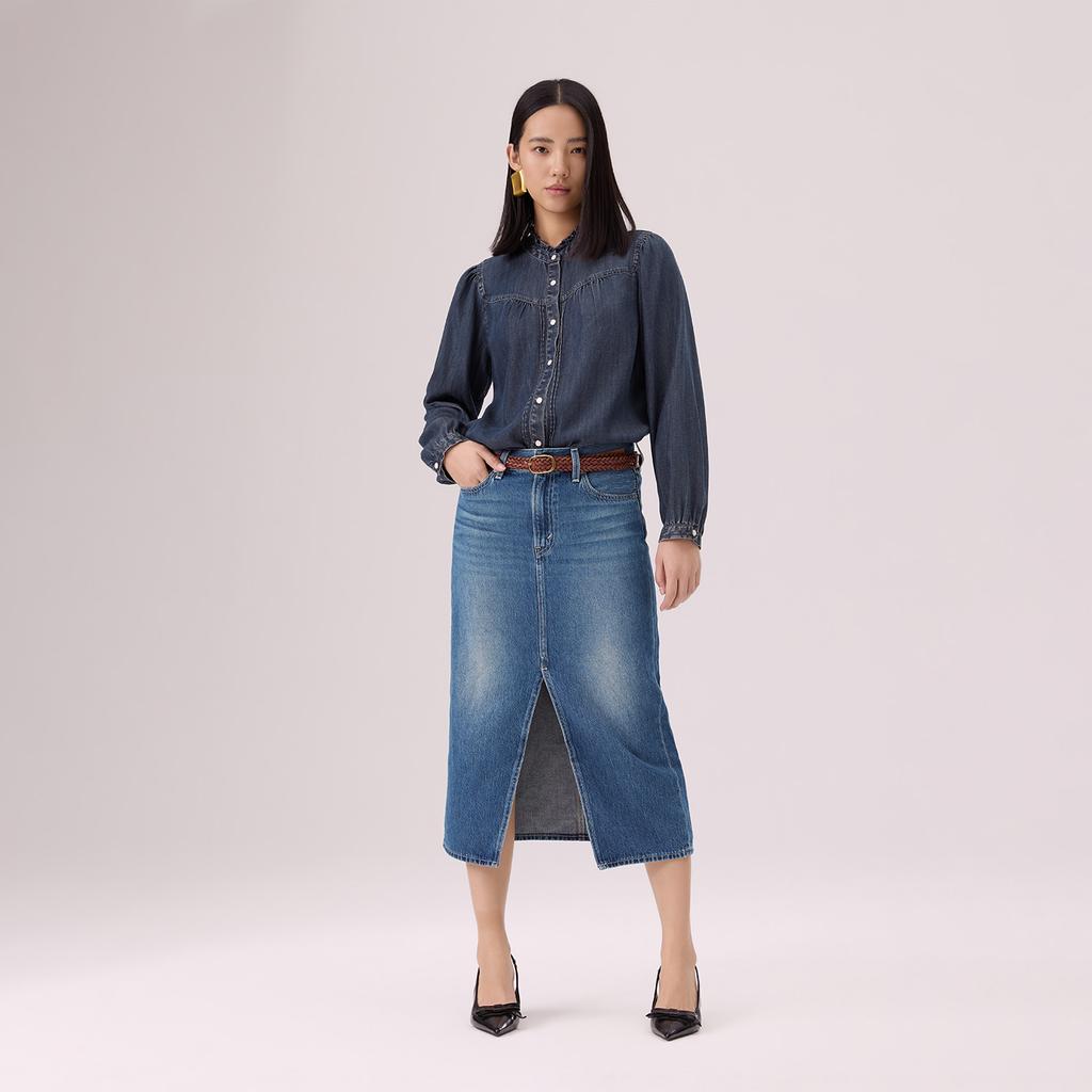 Levis Cool Series Standard Lightweight Comfortable Casual Shirt Women tops 006QH-0001