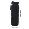 Marine Boat Bumper Covers 20×63cm Black Knitted Elastic Strong Protection Boat Bumper Sleeves for Twin Eye Center Rope Tube