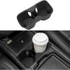 Console Cup Holder Inserts for 2002-2006 Toyota Camry Accessories Camry Cup Holder Coasters Non-Slip Silicone Drink Holder Black