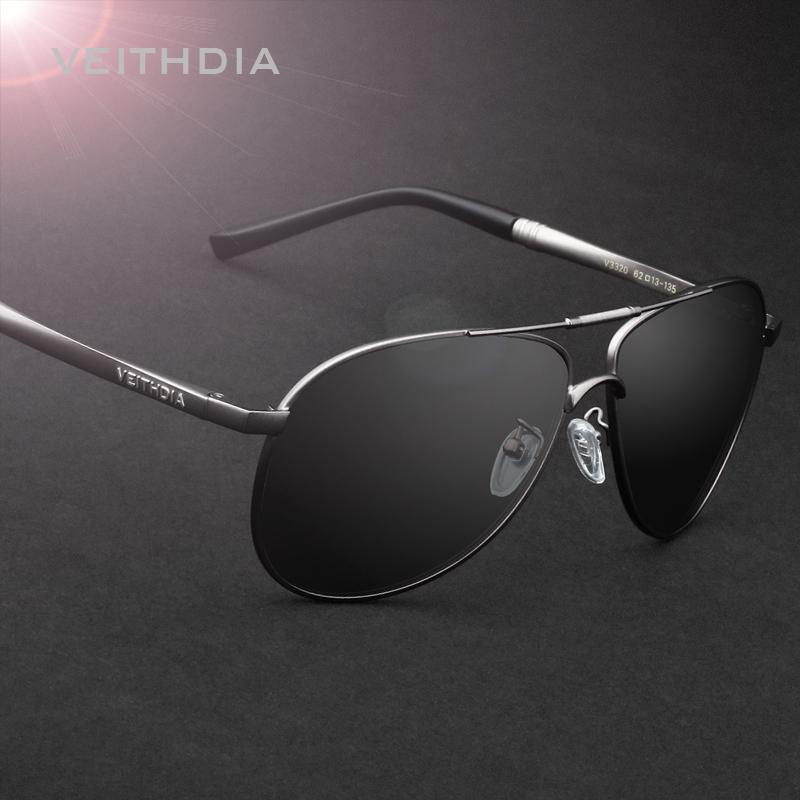 VEITHDIA Brand Mens Sunglasses Polarized Lens Sun Glasses Male Fashion Eyewear Accessories 3320