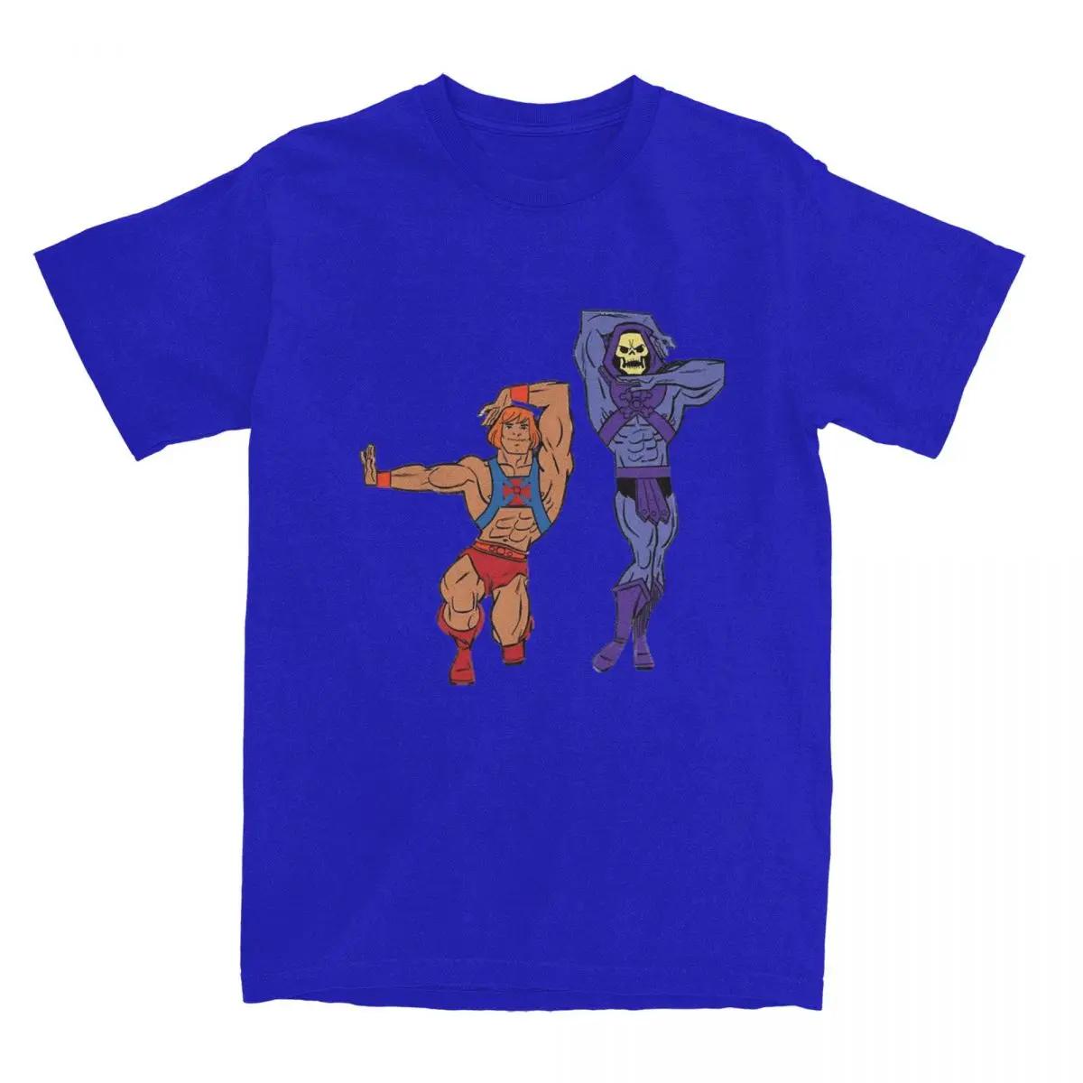 Love your season Masters Of The Universe He-man Skelet Kleding Shirt voor Mannen Vrouwen Heman He Man Geweldige Bedrukte Stof XXL