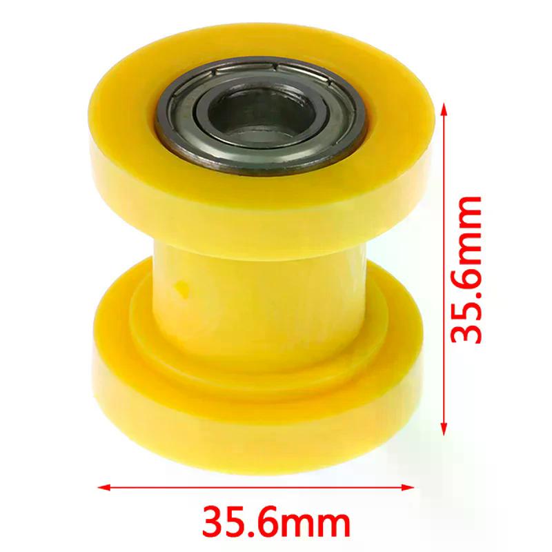 10mm Chain Roller Slider Tensioner Adjuster Pulley Wheel Guide Pit Dirt Bike