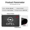 Car Dashboard Storage Pad Phone Holder Anti-slip Mat Accessories For Opel Meriva Mokka Grandland Vectra Zafira Vivaro Antara wln255