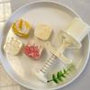 Dessert Molds Flower Fish Shape Cake Molding Cake Pressing Molds ABS Texture Present for Professional Baking People