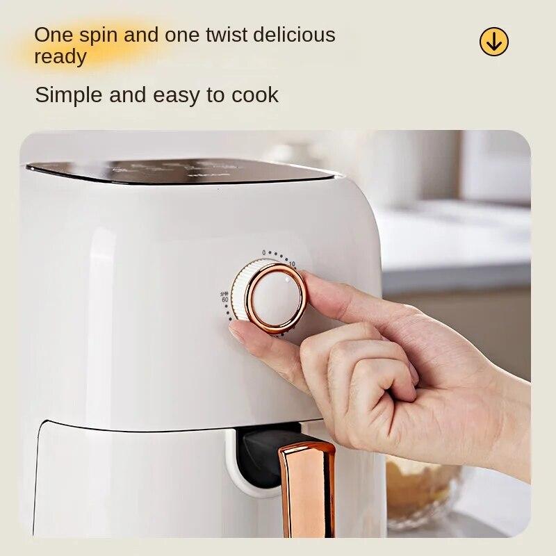 Air Fryer, Fume-free, Non-stick, 3L Electric Fryer, Multifunctional Household French Fries, Egg Tarts, Chicken Wings