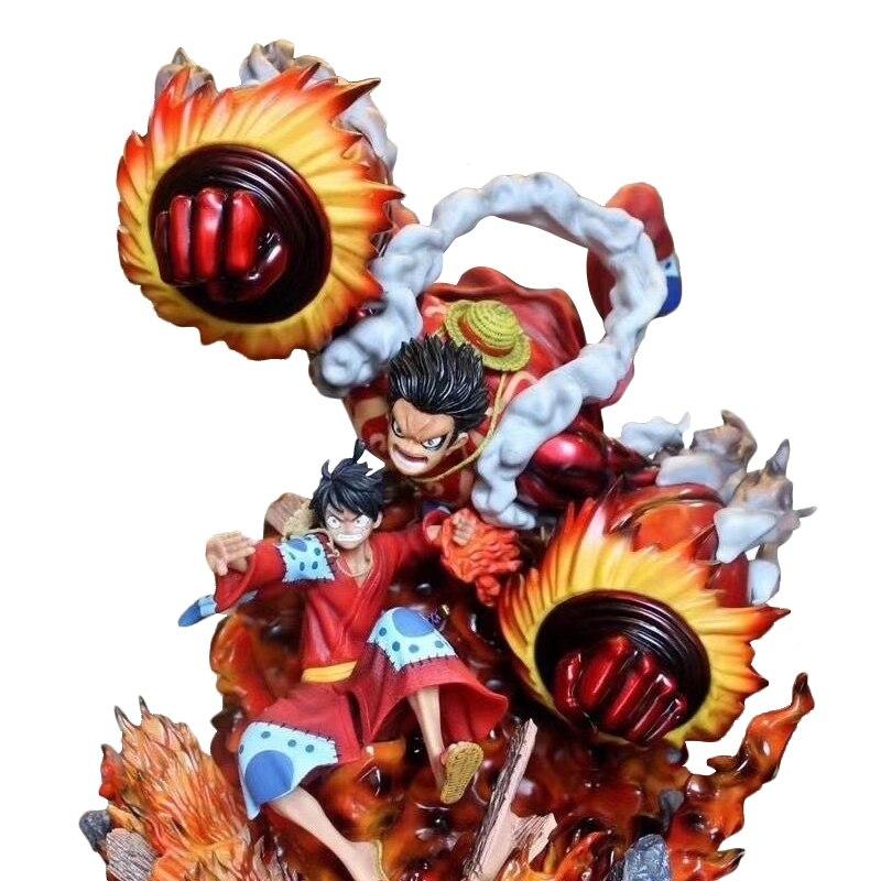 One Piece Anime Model Gk Gear Fourth Snakeman Monkey D Luffy Action Figure 52cm Oversized Pvc Statue Collection Toy Figma