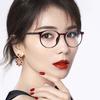 FG Anti Blue Light Reading Glasses Women Round Presbyopic Glasses Diopters +1.0 to +4.0