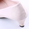 Fashion Shoes Ladies Pumps Medium Heel Nude Sexy High Heels Weeding Shoes Women Office Work White Pumps Party Shoes
