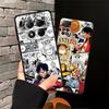 Back Phone Cover Case for Xiaomi Redmi Note 8T 12s 9S 8 9 10 11 Pro 7 10S 11S 13 14 12 Plus One Piece Captain Luffy