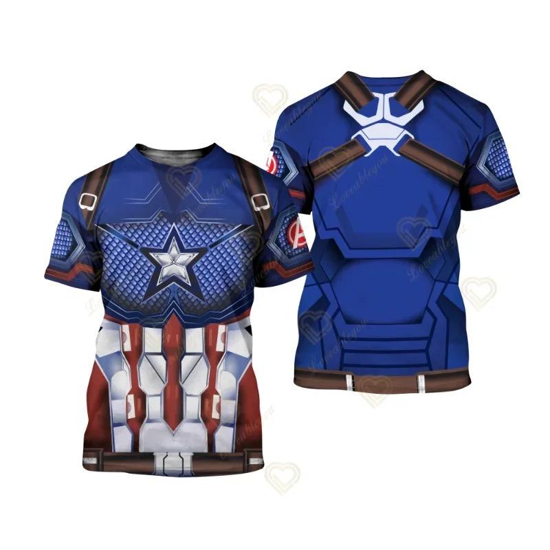 Verano 3D Digital Spider Man El Héroe Regresa Cosplay Periférico Impreso Camiseta de Moda Infantil Casual Cómoda de Manga Corta