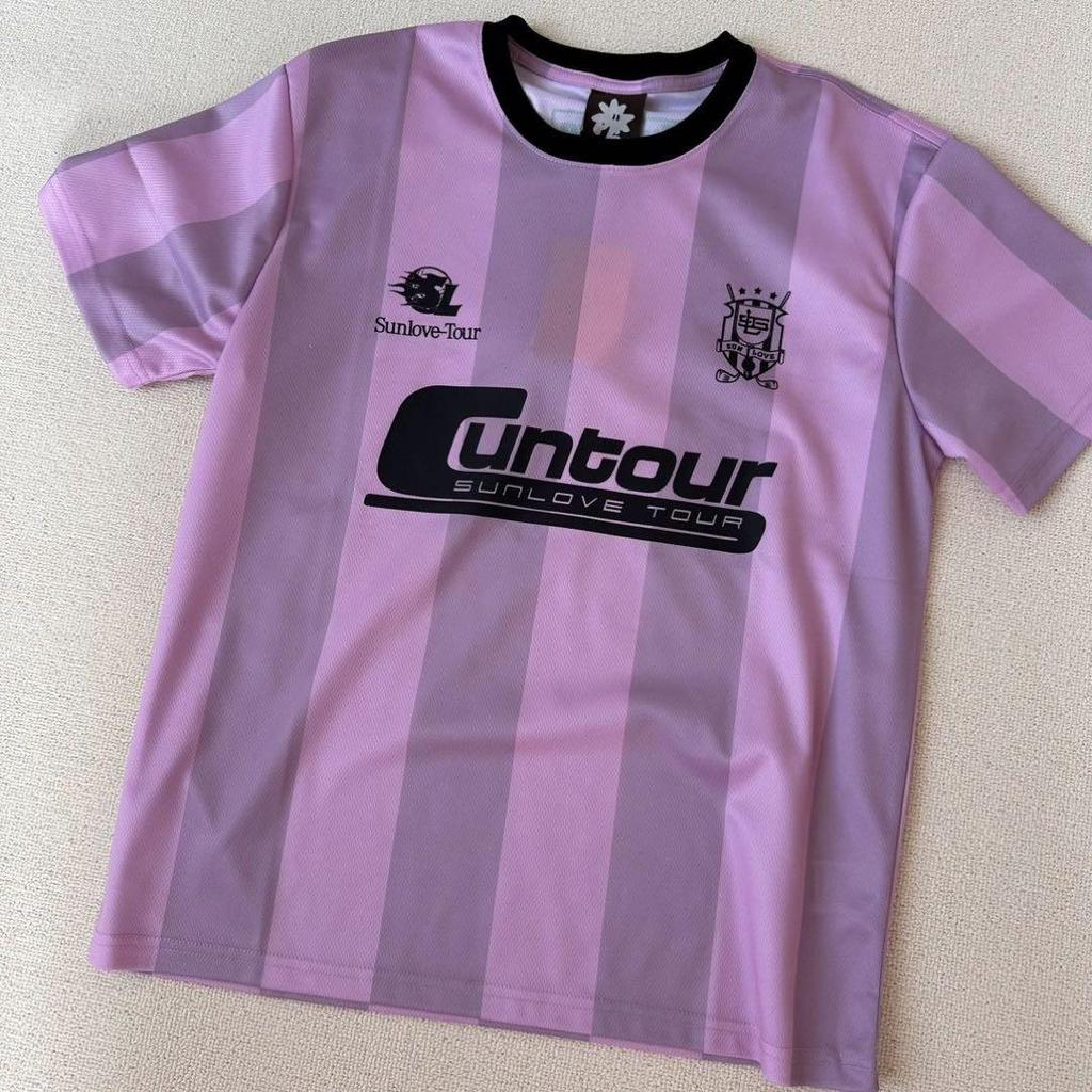 [USED] Sunlove Jennie American Loose Fit Soccer Jersey T-Shirt