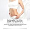 Caramel Vanilla Body Oil Moisturizing Soft Shiny Body Skin Massage Oil 100ml