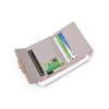 Purse Women's Summer New Korean PU Printed Buckle 3 Fold Bag Simple All-in-one Short Women's Money Clip Multi-card Folding Flap
