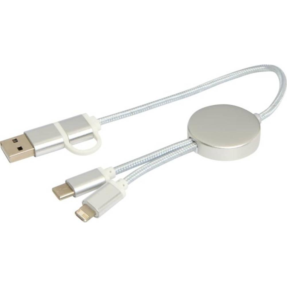 Alasia Resirkulert Aluminium 5 i 1 Ladekabel