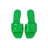 Louis Vuitton Revival Slide Slippers Women's Green 1A9P5G