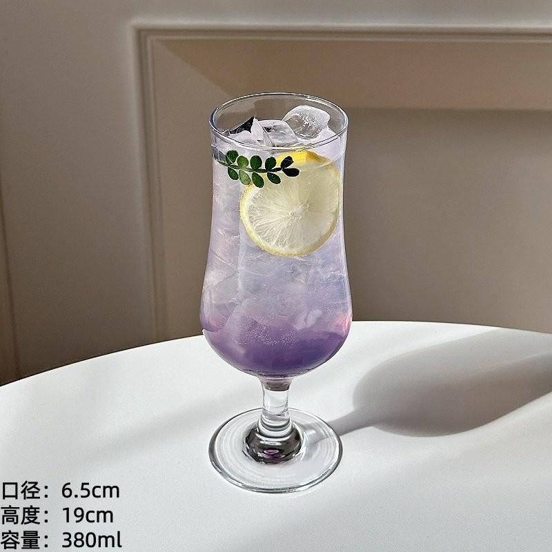 

Instagram-famous Glass Cup, Transparent Glass Water Tumbler, Juice Glass, Aesthetically Pleasing, Cocktail Glass, Gift 301-400ml