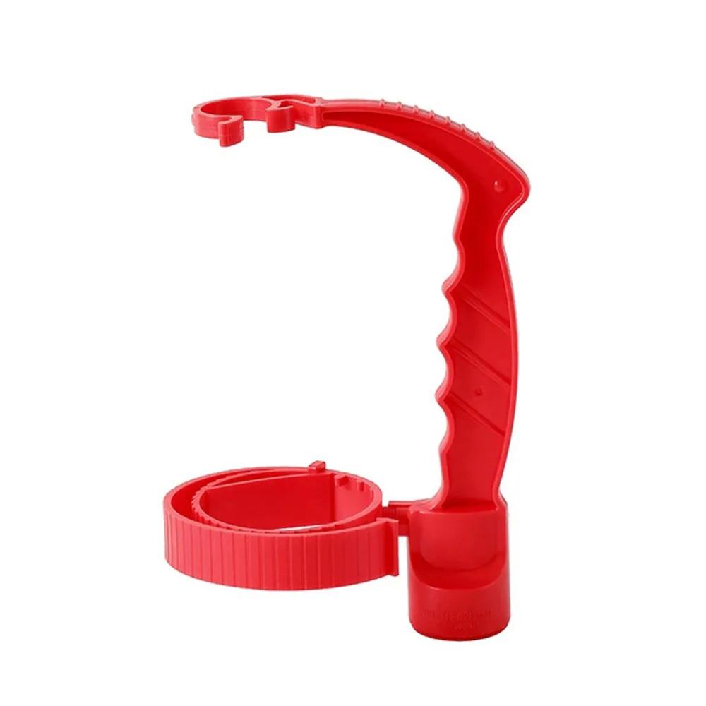 New Adjustable Beverage Handle Multi-purpose Drink Bottle Grip Bar Storage Rack Pour Beverage Handles Oil Pot with Lemon Cover