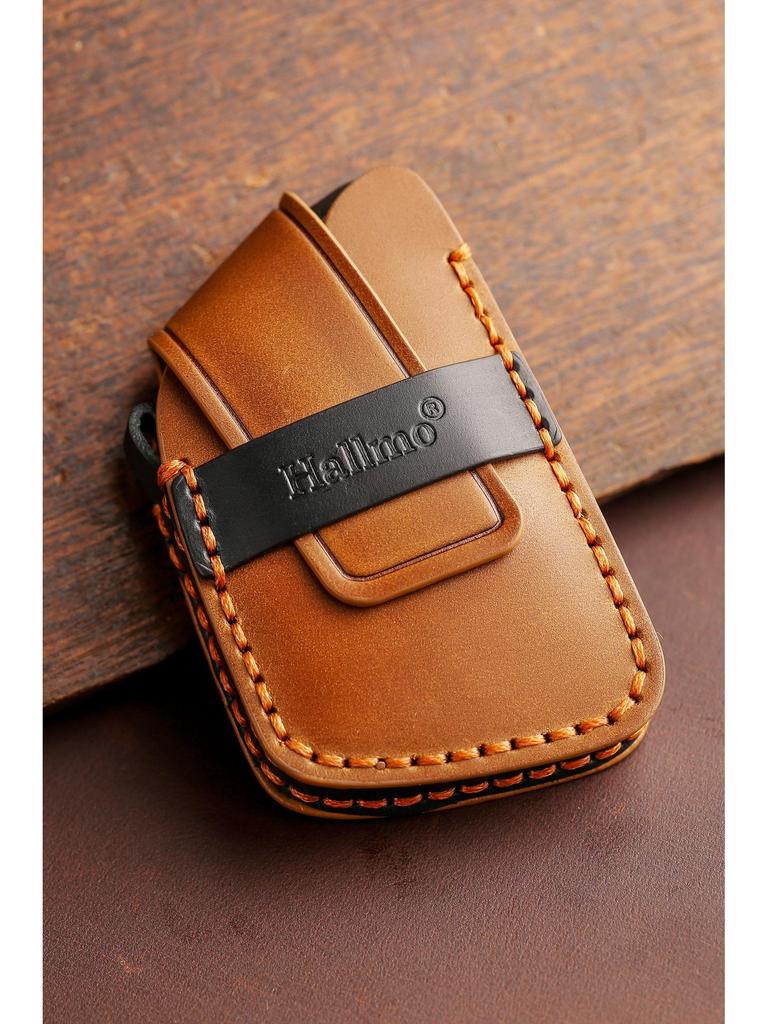 Leather Key Cover for Buick Century & Envision - Custom Fit with Protective Buckle Shell