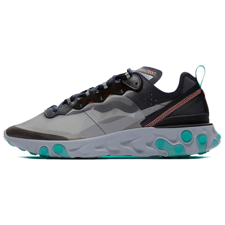 

новые Nike React Element 87 Черный Нептуново-зеленый 36