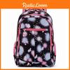Embossed Kids Floral Backpack With Breathable Fabric For School Outings And